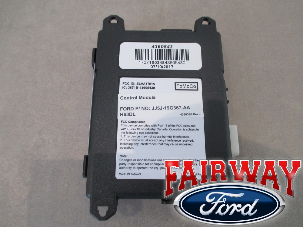2018 Focus OEM Ford Security System w/ Remote Start uses Factory Flip Key!