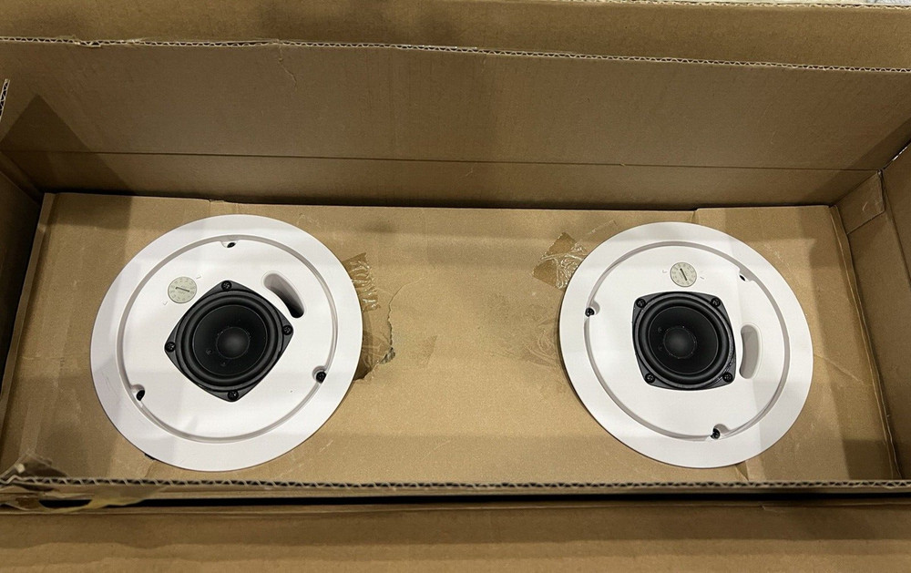 JBL Control 12C/T Compact Ceiling Loudspeaker - White - Pair