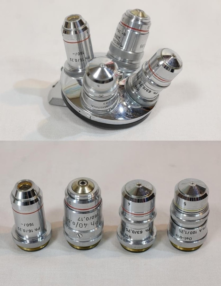 Carl Reichert's phase contrast microscope (BIOZET)