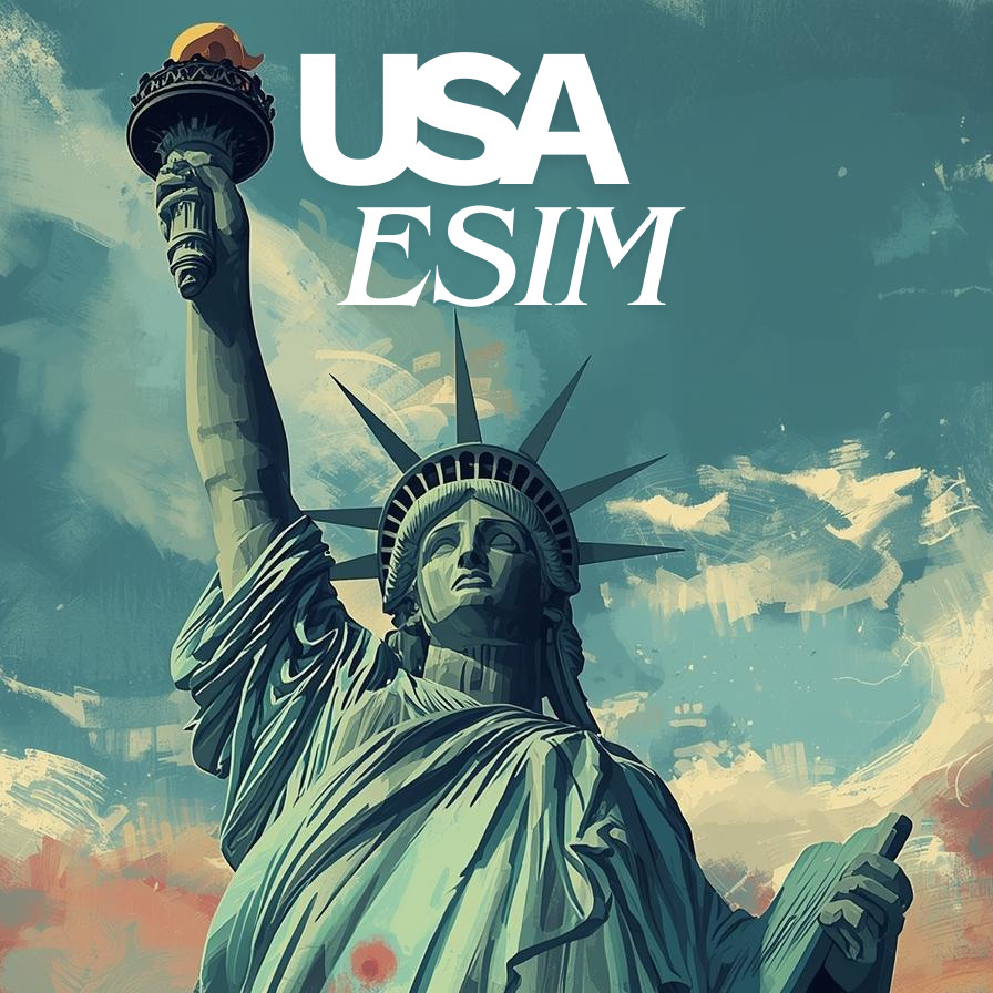 USA eSIM Data Sim Card | 1GB / 5 Days