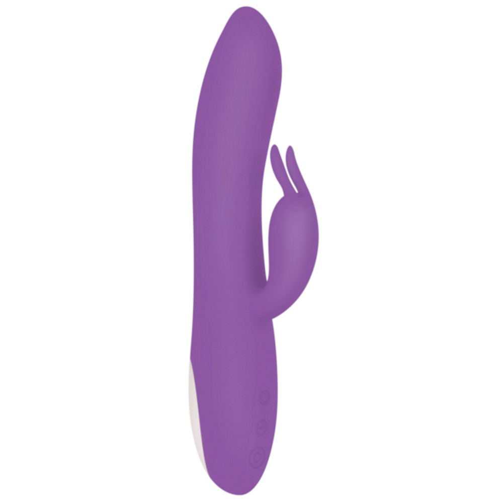 Rechargeable Silicone Clitoral Stimulator Rabbit Vibrator Multi-speed Vibe