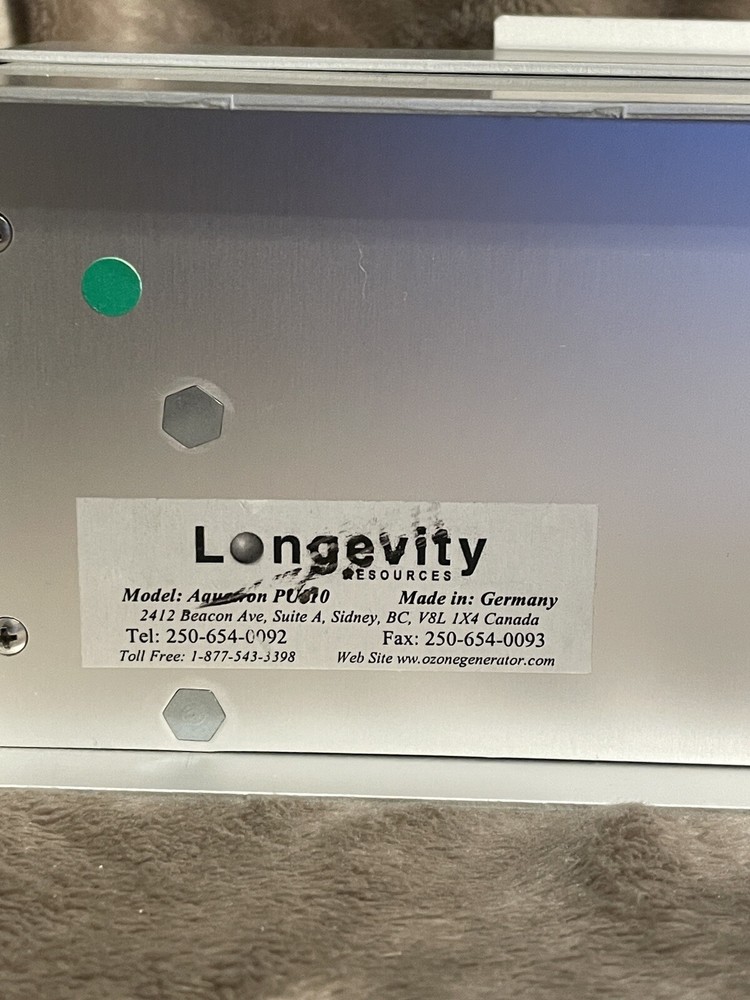 Longevity Aquatron PU010 Ultraviolet Irradiation Device Made in Germany