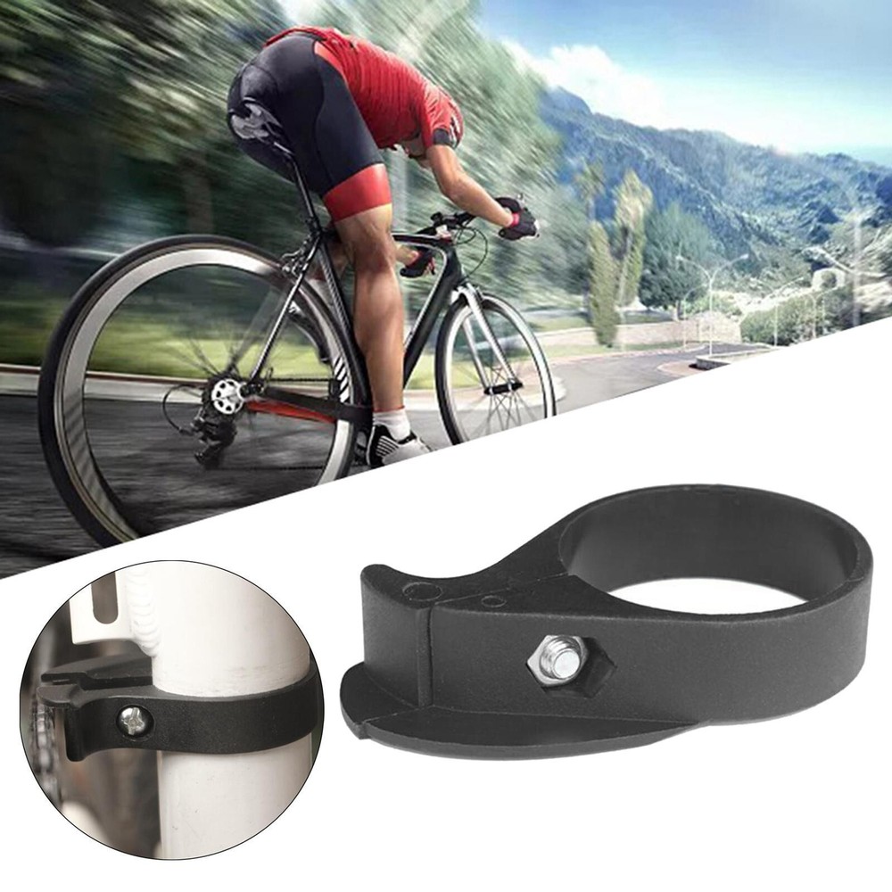 Bike Chain Guide Single Speed Chain Avoid Dropping Black Protection Clamp for