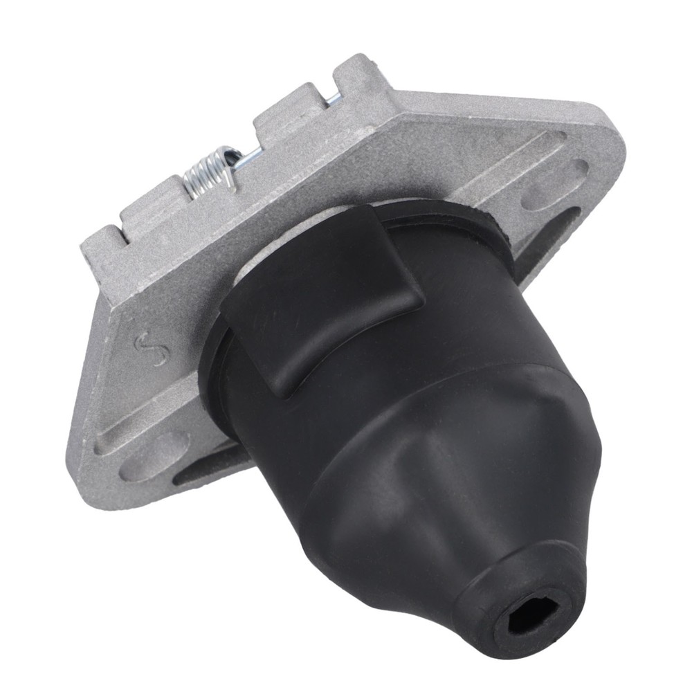 7 Way Socket SemiTrailer Truck Light Connector Round Split Pin ReceptaclePlug