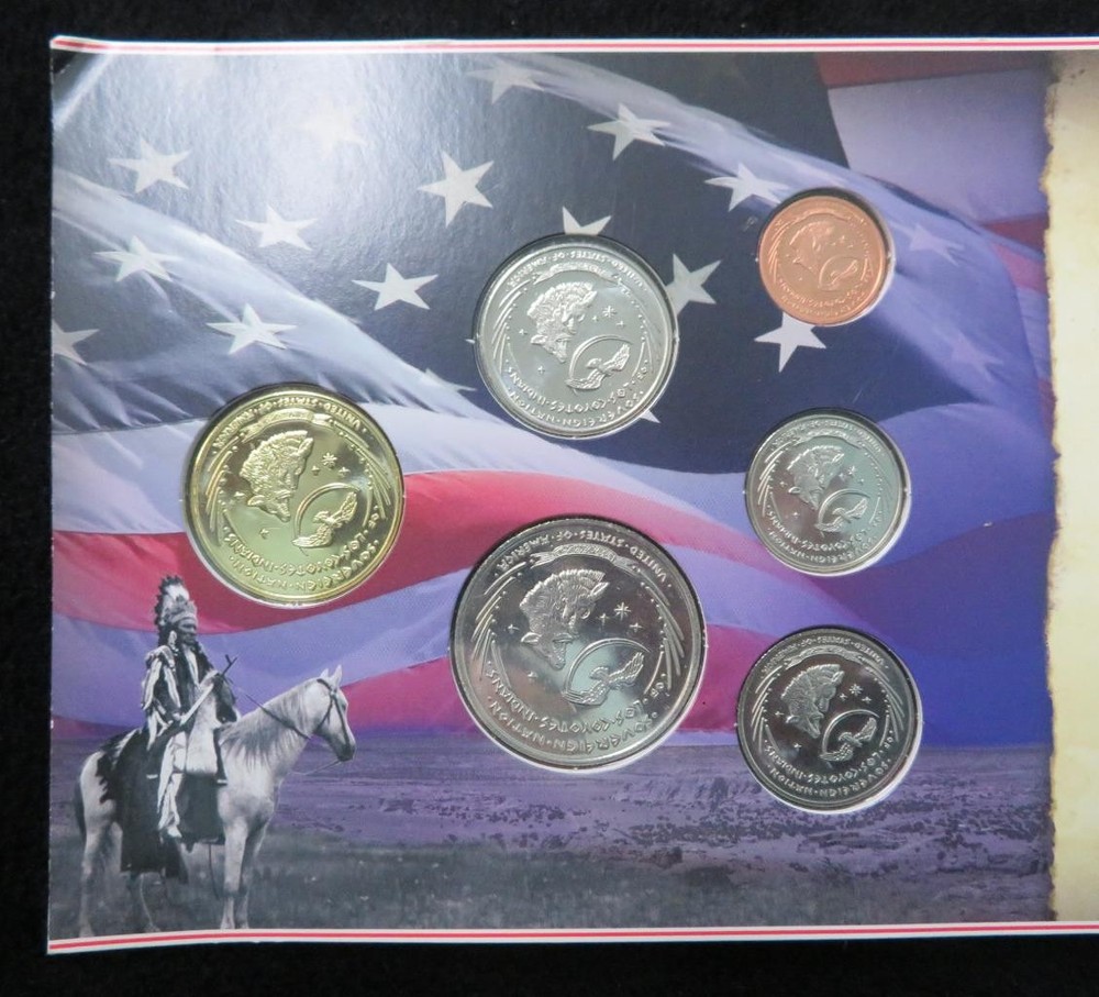 2011 Los Coyotes Native American Uncirculated Set