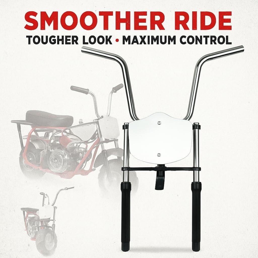 BLACK FRONT FORK SUSPENSION KIT FOR Coleman CT100U/100X B100 Mega moto MMB80 105