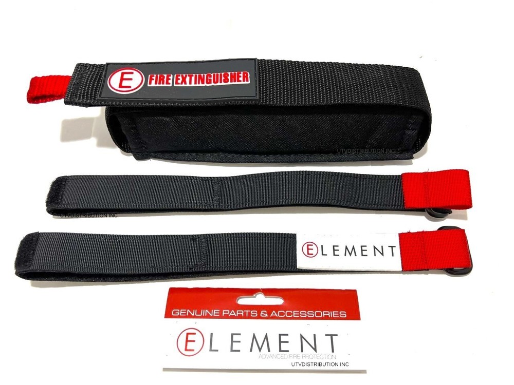 Element E50 40050 50 Second Fire Extinguisher & Tactical Roll Cage Molle Mount