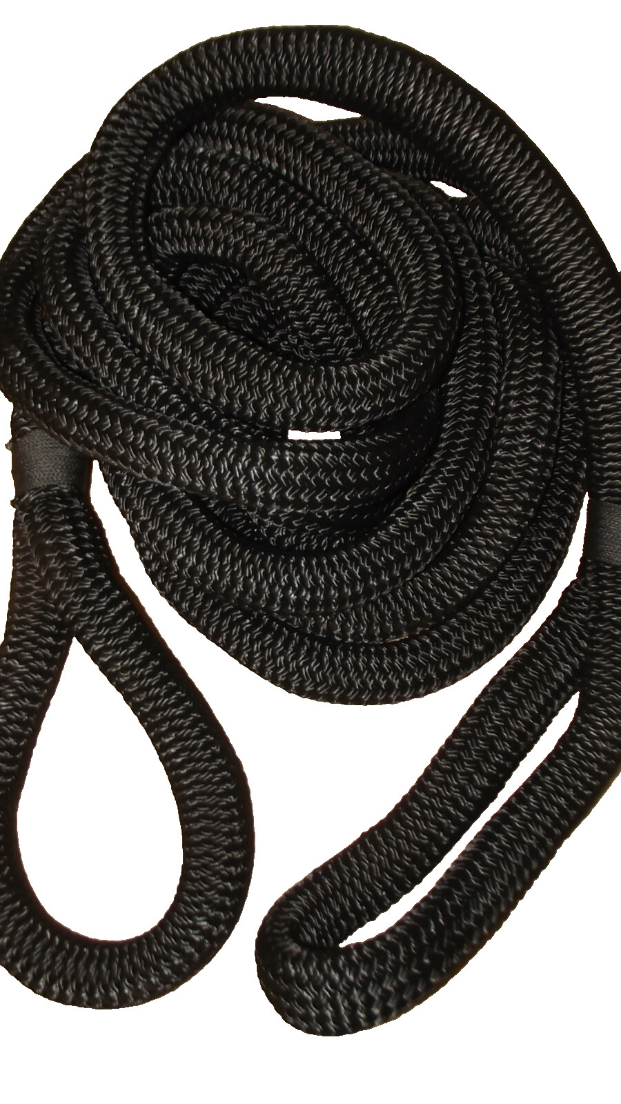 7/8" x 60' Kinetic Vehicle Recovery Tow Rope, Rigging Rope, Mooring Line, USA