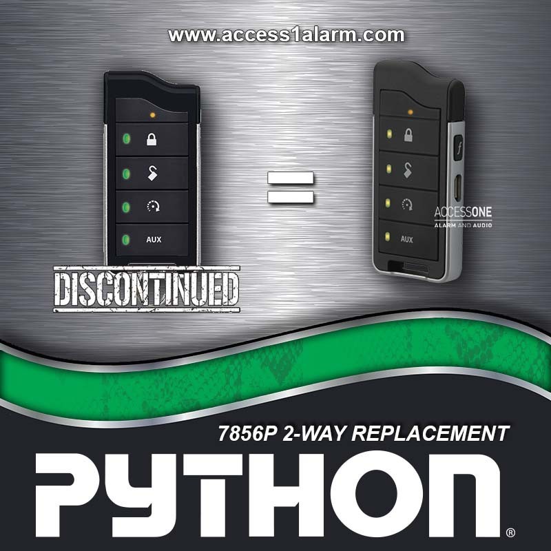 Python 7857P 2-Way LED Rechargeable Replacement Remote Control For Old 7856P