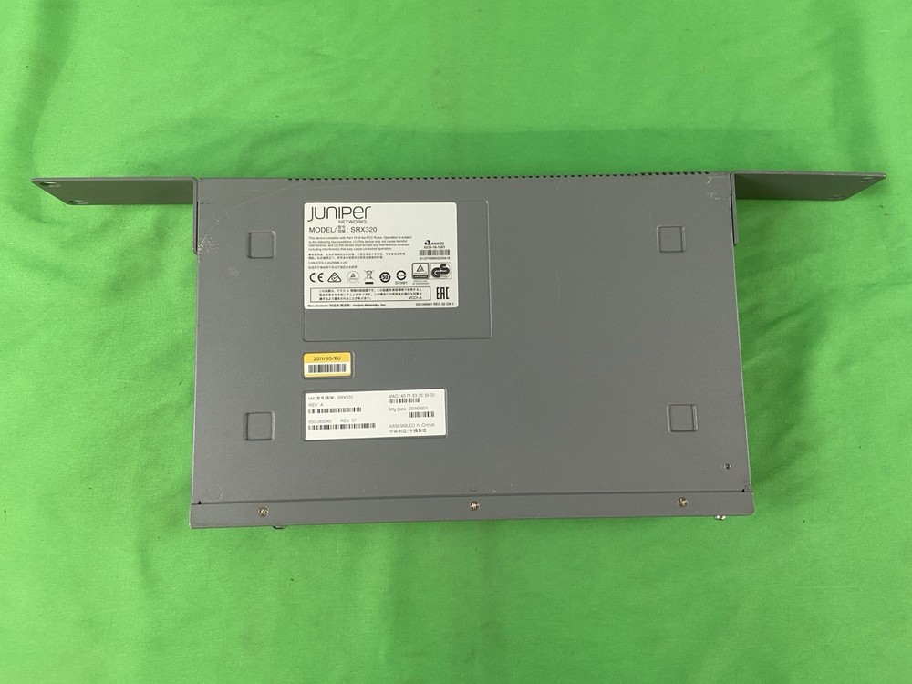Juniper Networks SRX320 Rack Mountable Security Services Gateway Appliance-NO AC