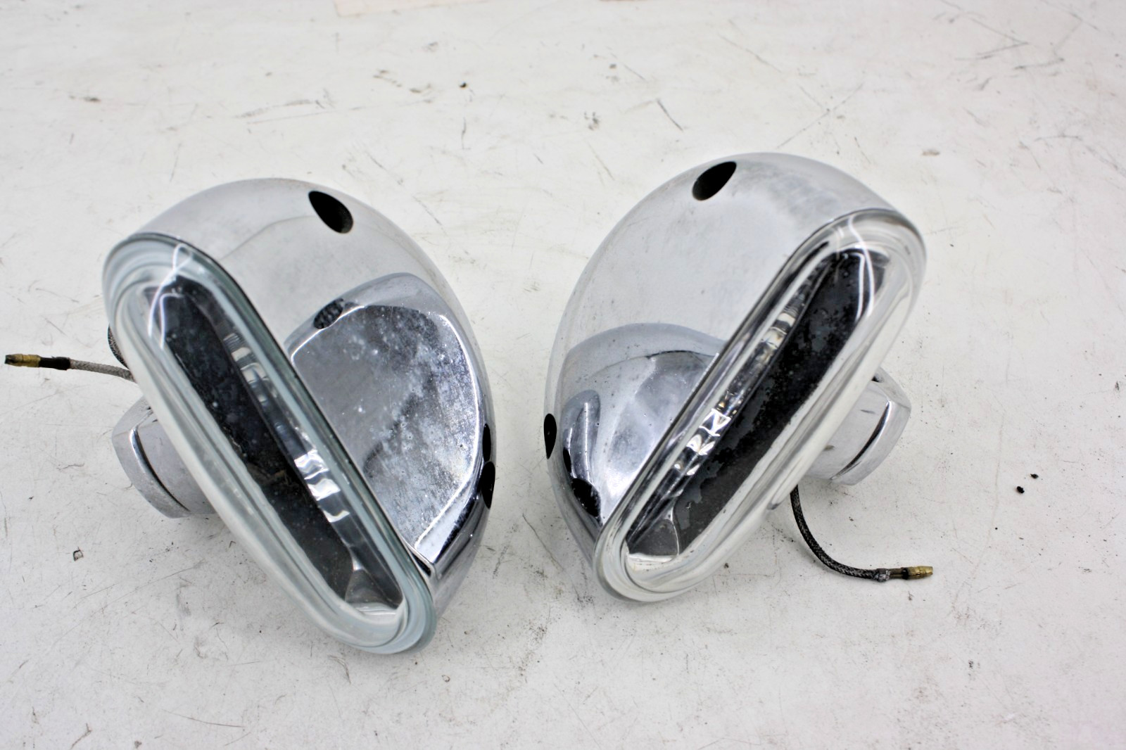07 HARLEY-DAVIDSON STREET GLIDE FOG LAMP SET HALOGEN FOR 1 1/4" ENGINE GUARD