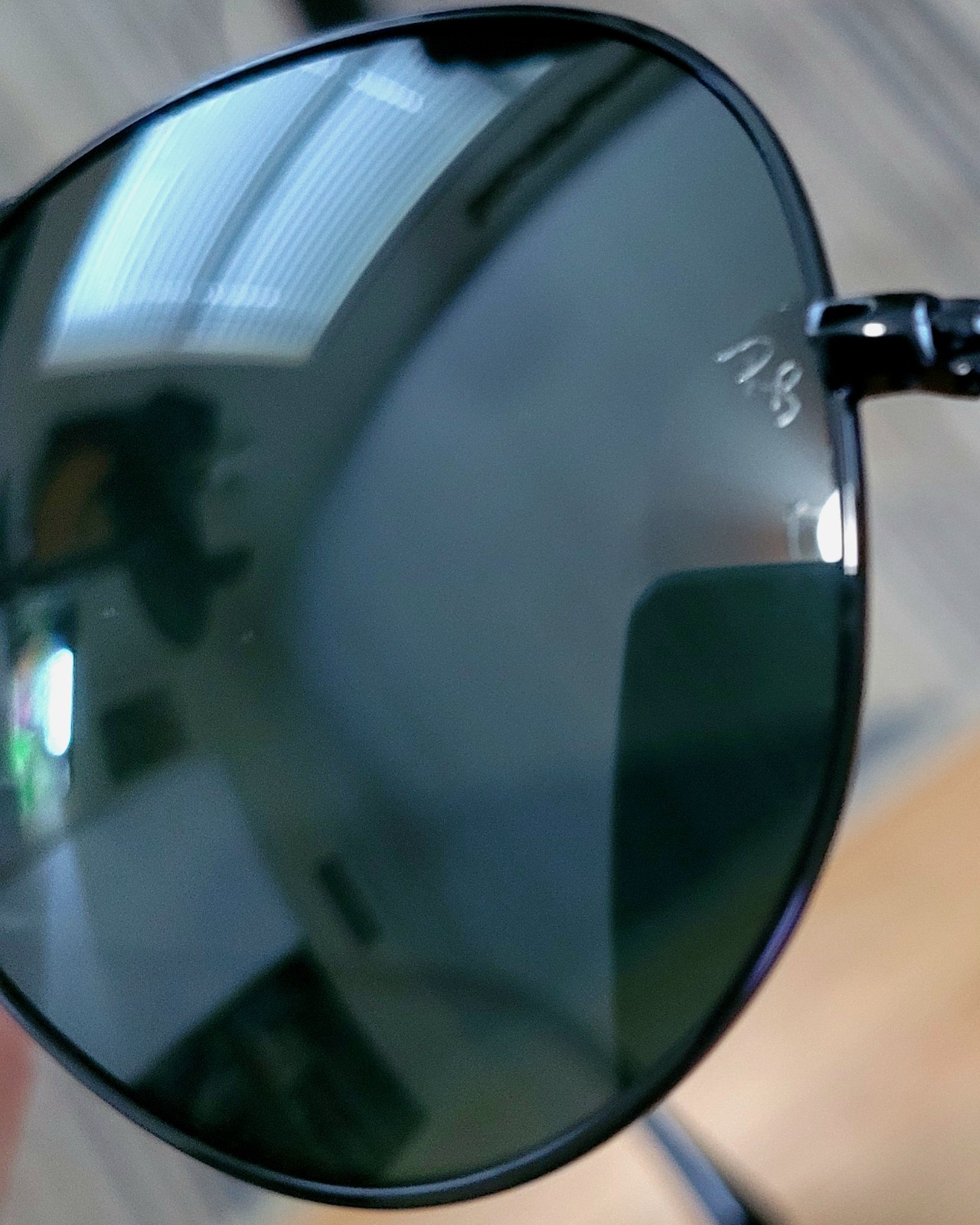 Never Worn Ray Ban 58x135mm 3025 Aviator Sunglasses Blk-Blk