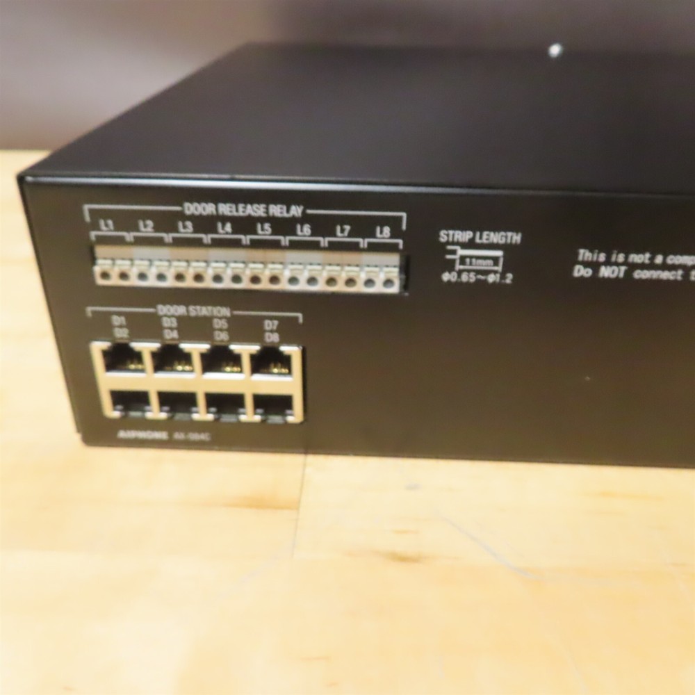 Aiphone AX-084C Central Exchange Unit 8-Door Master AX Video Intercom System