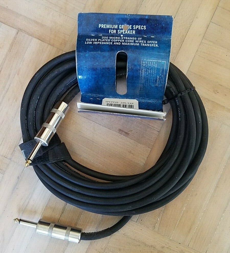 Ibanez Speaker Cords -SPCPP25 - Three 25 Foot Cords 