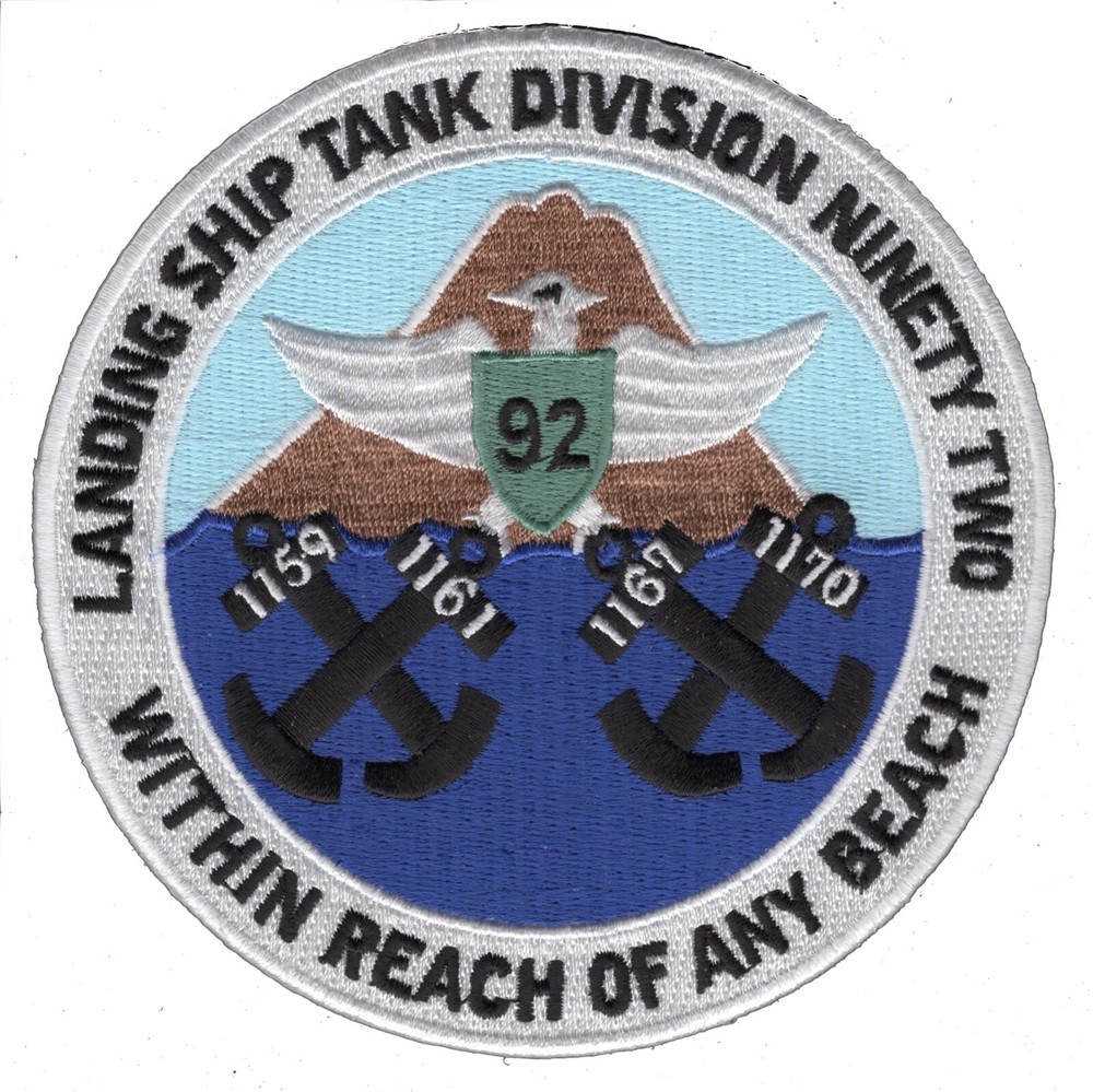 LANSHIPDIV-92 Landing Ship Tank Division Patch