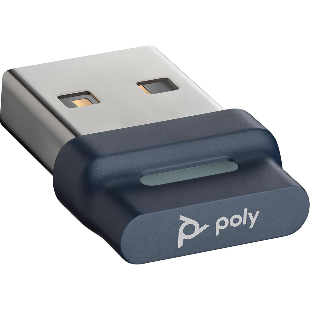 Poly BT700 USB-A Bluetooth 5.1 Adapter Wireless Dongle for Plantronics Headsets
