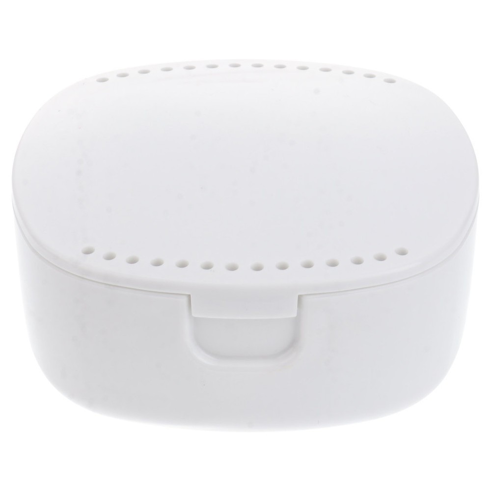 Mirror Denture Case Container Accessories Storage