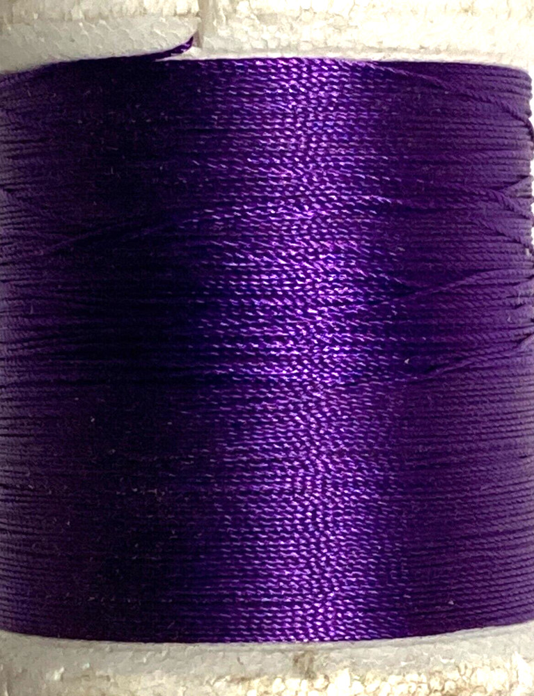 Gudebrod Nylon Thread Type D Purple 100-Yard Spool
