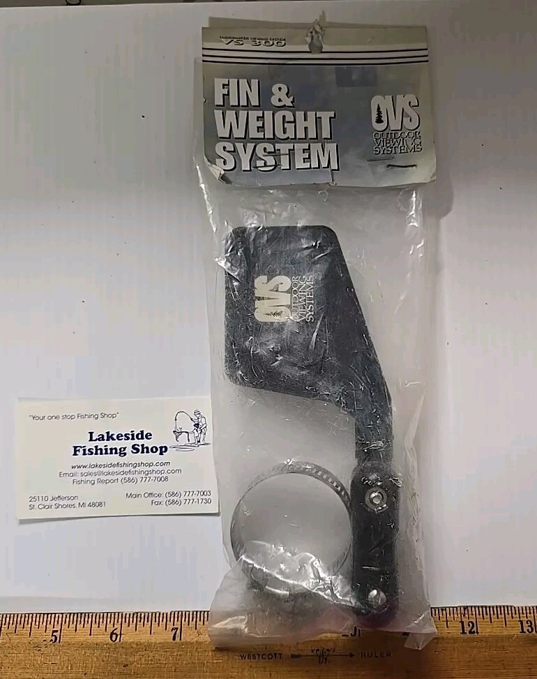 OUTDOOR VIEWING SYSTEMS VS 300 FIN & WEIGHT SYSTEM UNDERWATER CAMERA STABILIZER