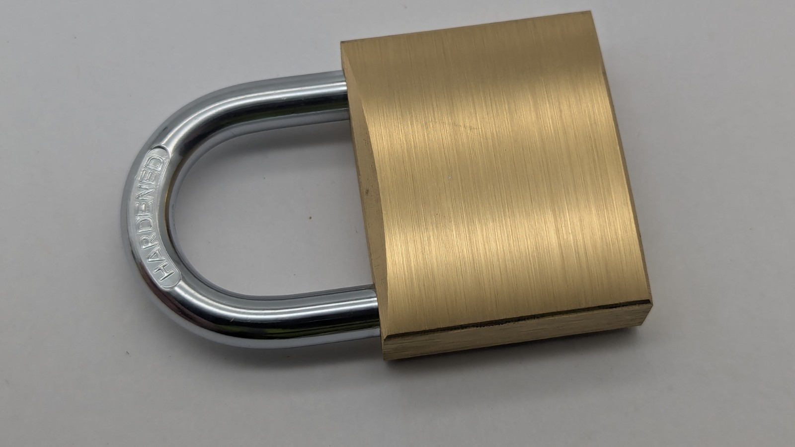 Cutaway Locksmith Padlock Lock Inside View Hardened Practice BRASS NEW DISPLAY