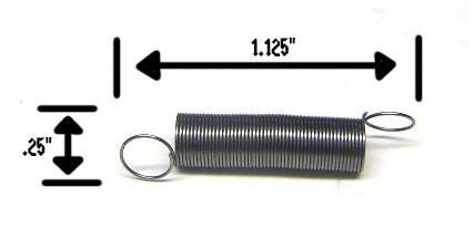 Pinball Flipper Extension Return Spring - Stern