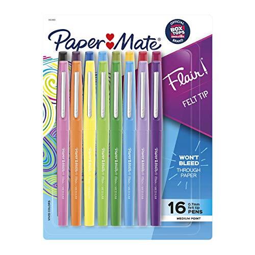 Flair Felt Tip Pens Assorted Colors
