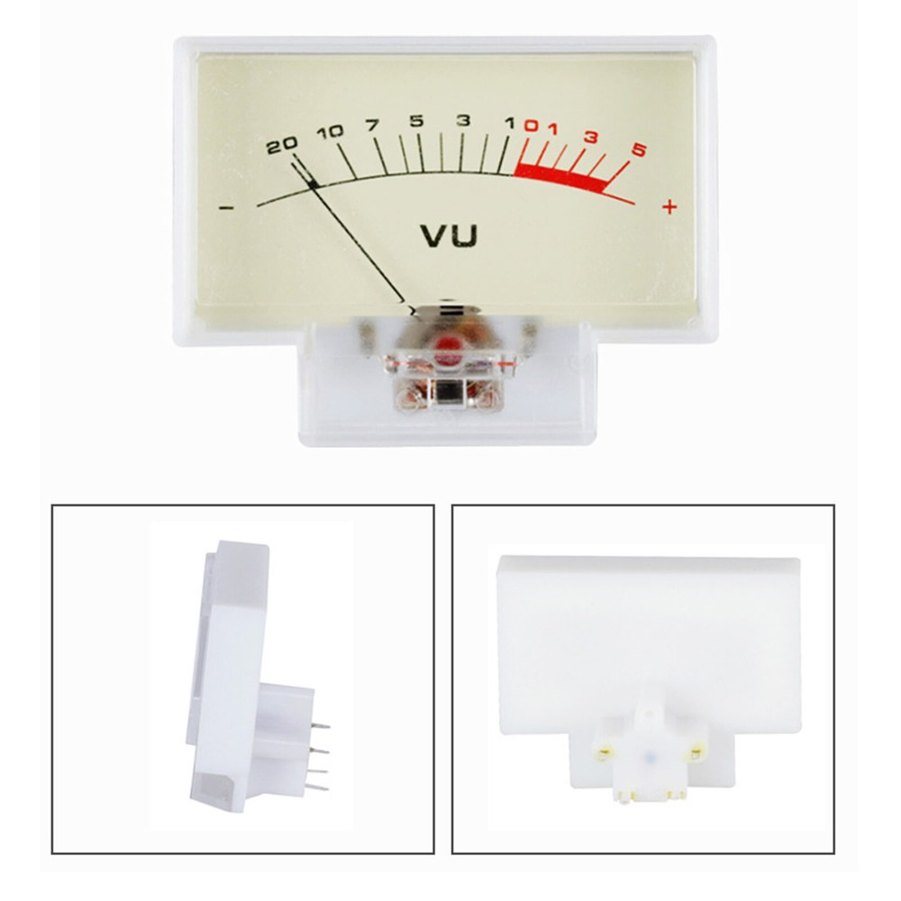 1pc TN-72 VU Meter Front Amplifier DB Level Meter Power Meter With Backlight