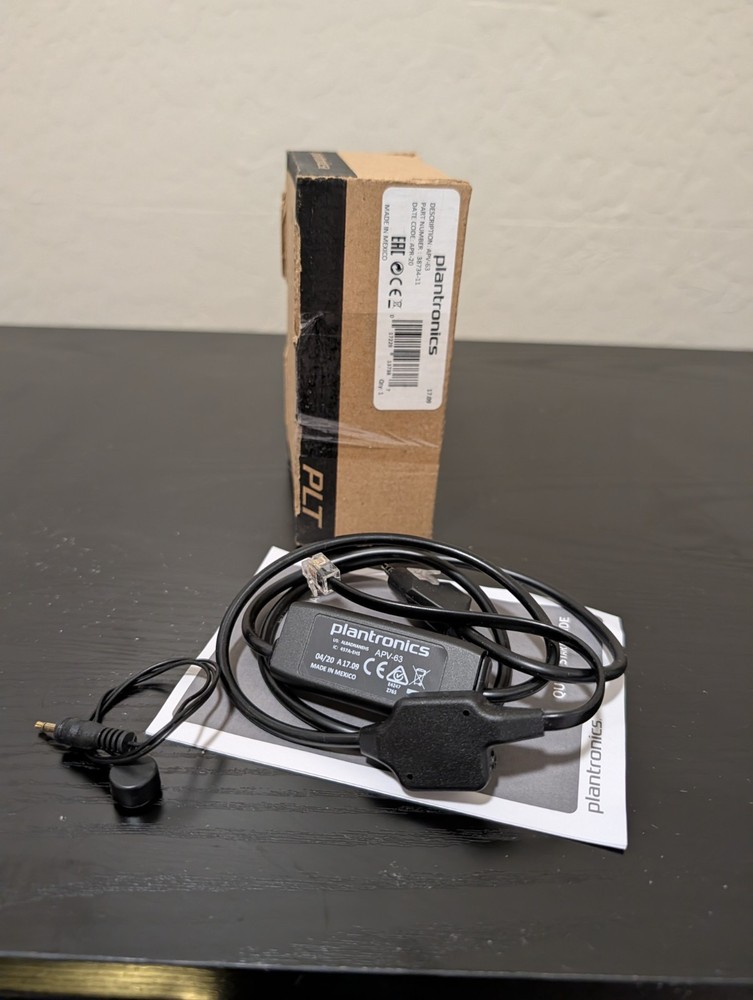 USED - Plantronics APV-63 EHS Adapter (Avaya) Hook switch Cable