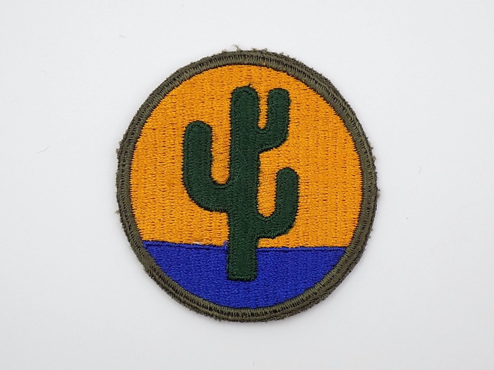 Original WWII US Army 103rd Infantry Division Patch