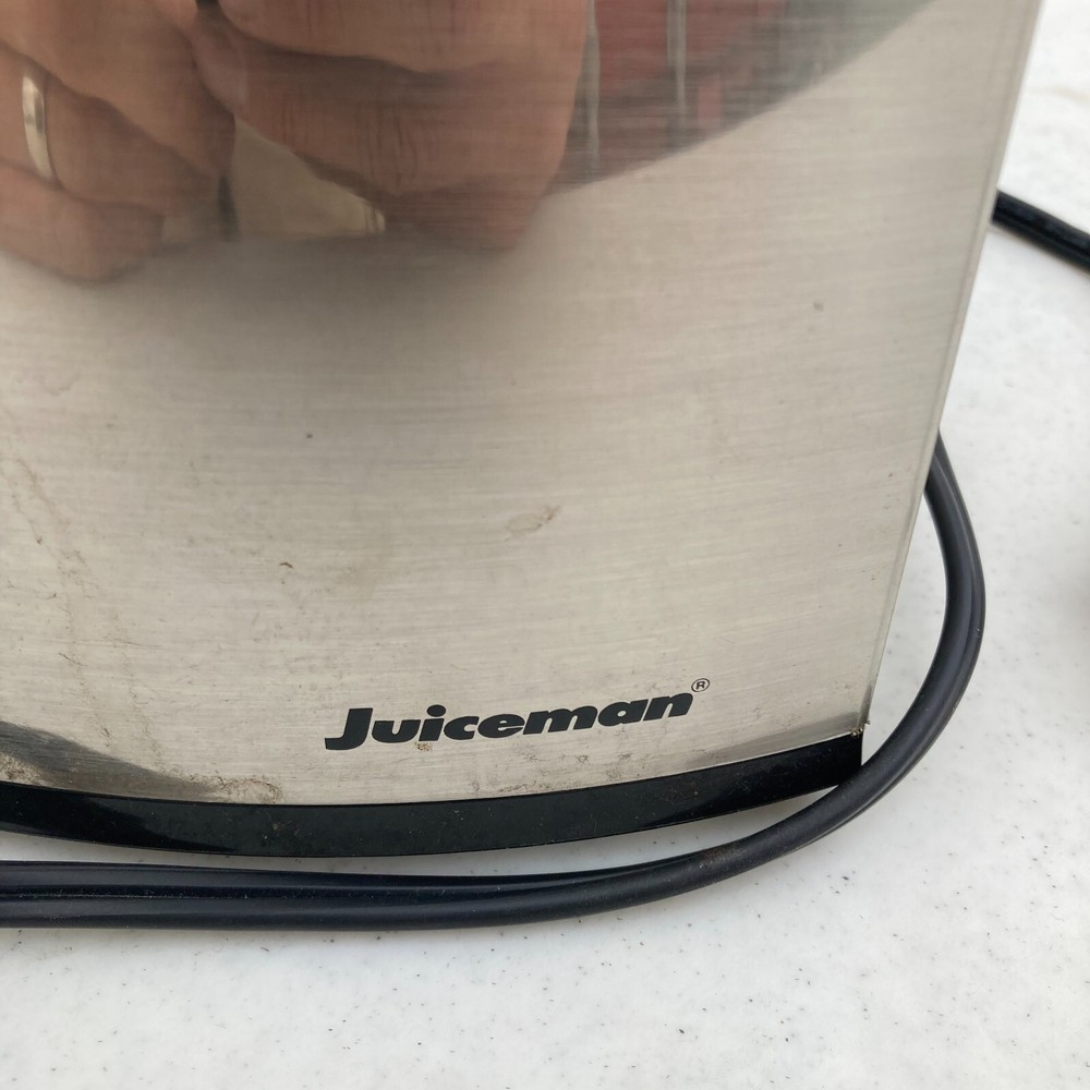 Juiceman Juicer JM400 Replacement Part Only MOTOR BASE UNIT Tested Works Silver