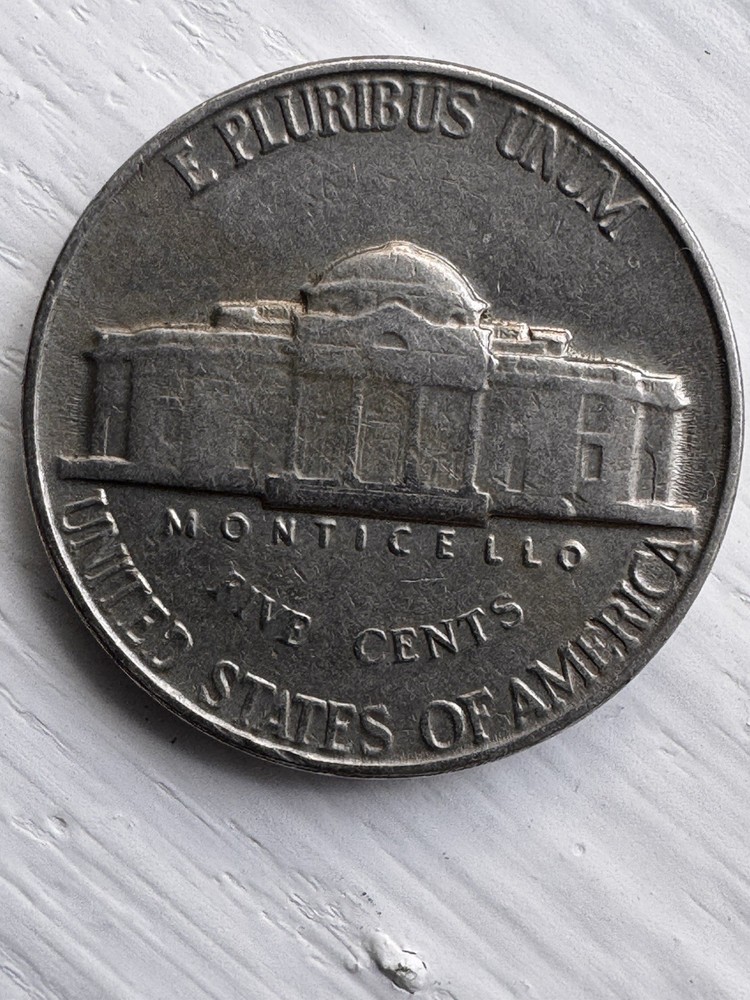 1962 No Mint Mark Nickel
