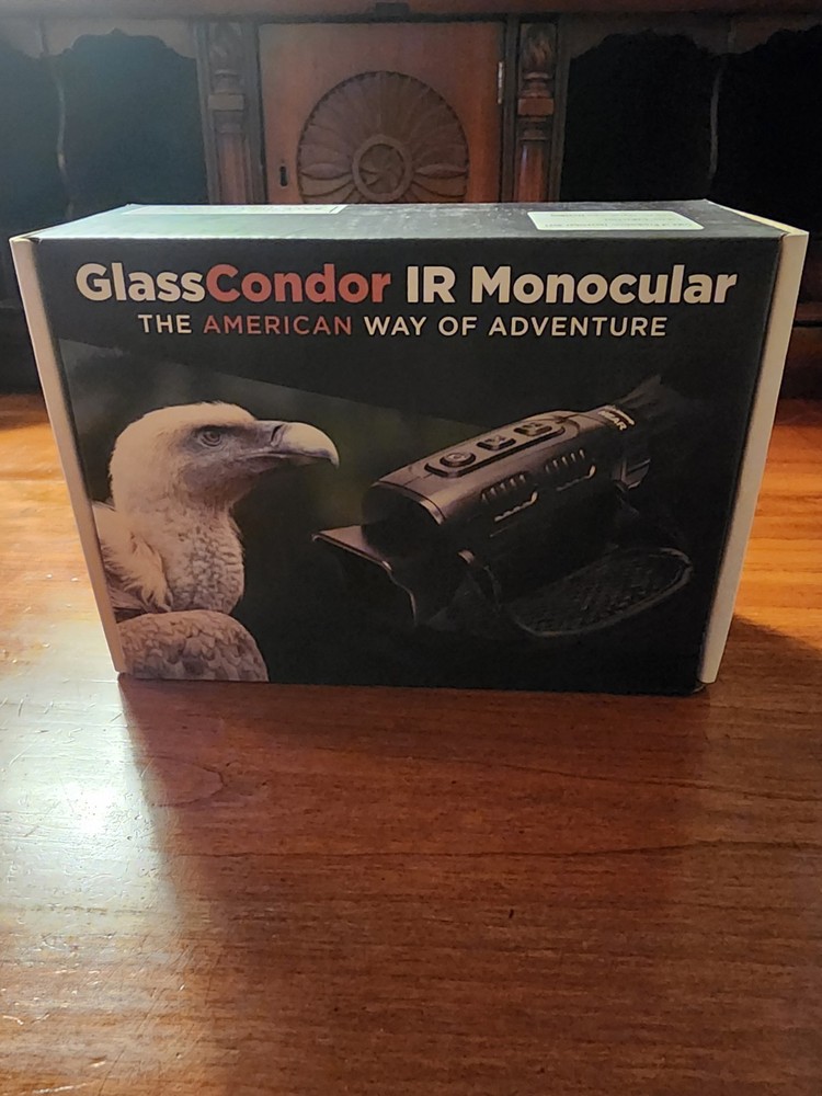 Glass Condor IR Monocular CREATIVE XP Night Vision Scope Black