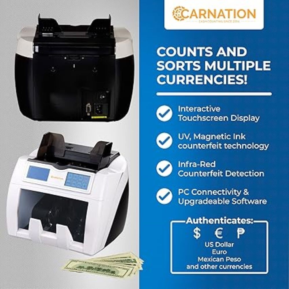 Money Counting Machine - Carnation Brand