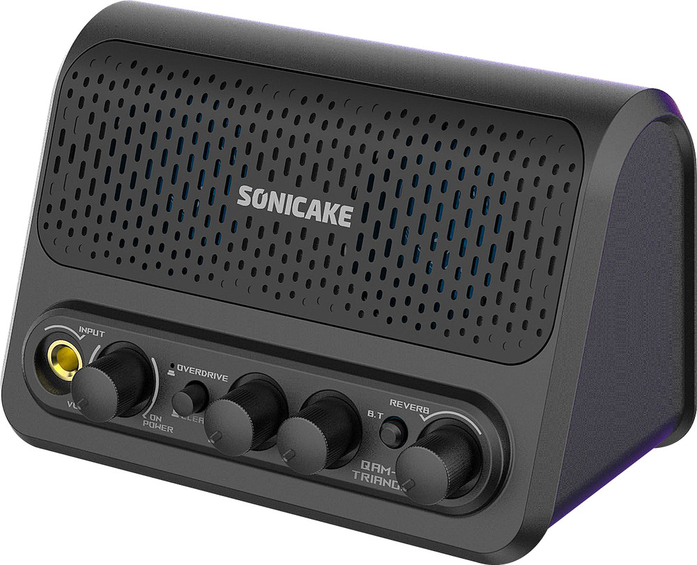 Sonicake Triangle Guitar Combo Amplifier Lightweight All-in-one Bluetooth Bedroo