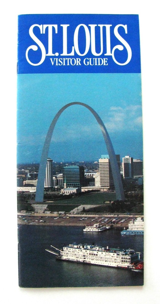 VINTAGE 1990s ST. LOUIS VISITOR GUIDE