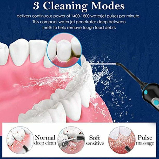 Cordless Water Flosser Dental Oral Irrigator Travel Teeth Cleaner Floss Pick NEW