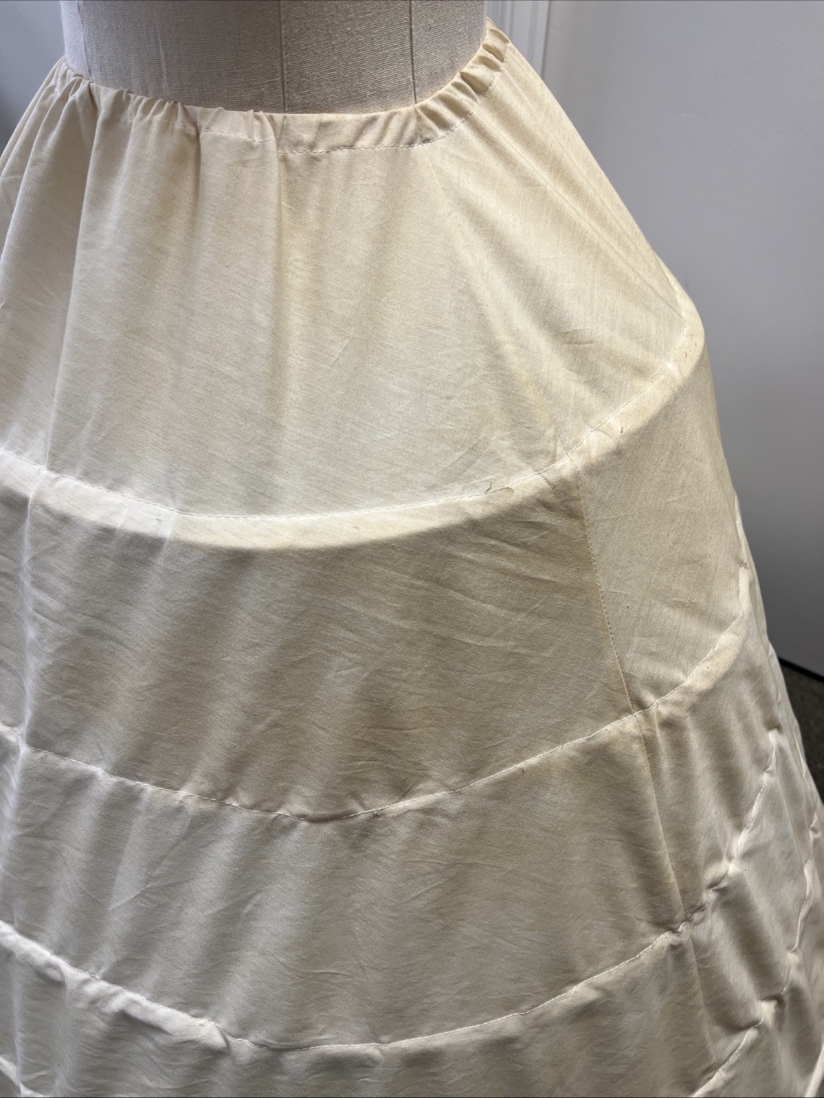 Repro 140" 19th Century/Civil War Woman's Cage Crinoline, up to SZ 40" waist
