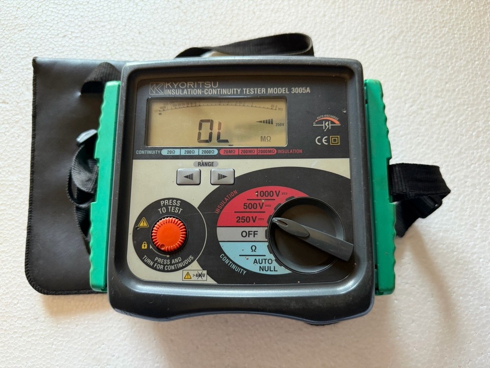 KYORITSU DIGITAL INSULATION-CONTINUITY TESTER MODEL 3005A*fast Shipping *