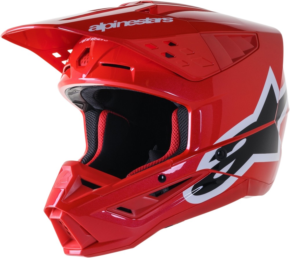 Alpinestars 8306423-3010-M S-M5 Corp Helmets Md Red