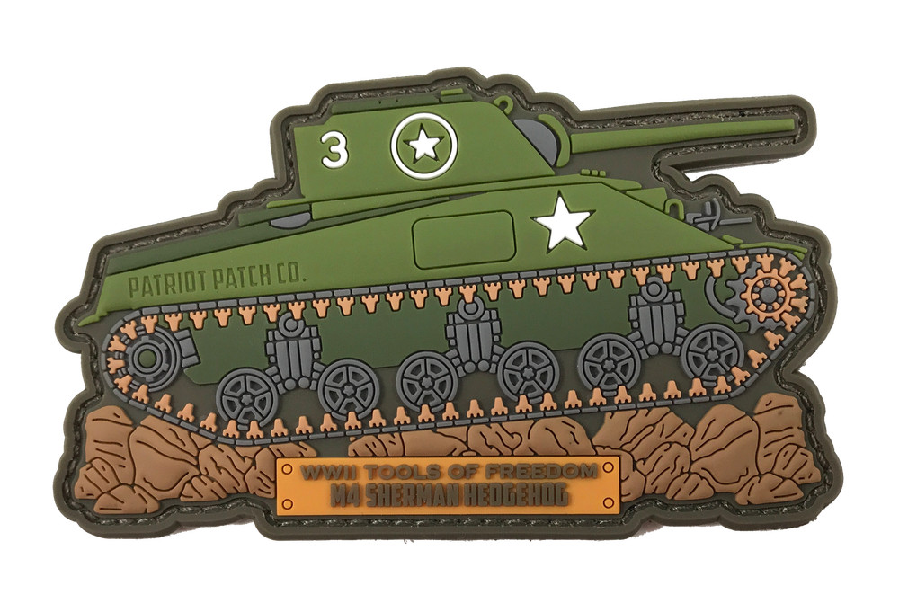 Patriot Patch Co. - WWII Armor "M4 Sherman Tank" - Patch