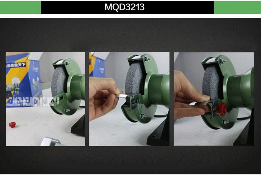 MQD3213 Multi-function Bench Grinder Electric Knife Sharpener 5-inch Polishing