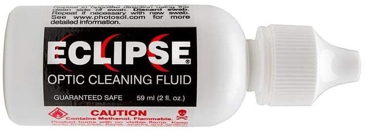 ECLIPSE 2oz OPTIC CLEANING FLUID & 4x4" PEC PAD 100 PACK PHOTOGRAPHIC SOLUTIONS