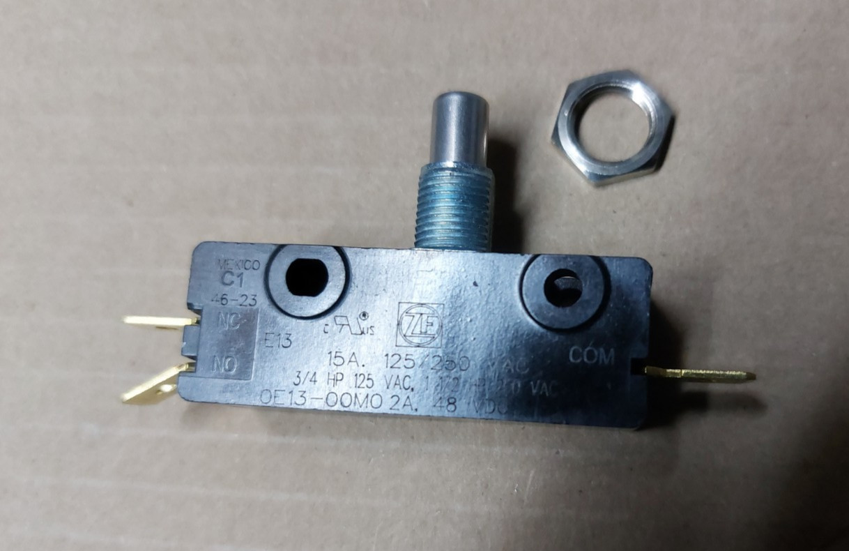 NEW Tuttnauer 1730/2340/2540/3870/EZ9/EZ10  Door Switch TUS014 OEM  #01910190