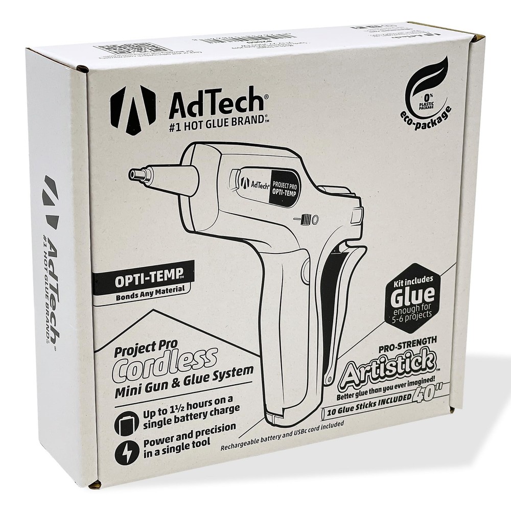 AdTech Project Pro Rechargeable Cordless Hot Glue Gun - Mini Gl