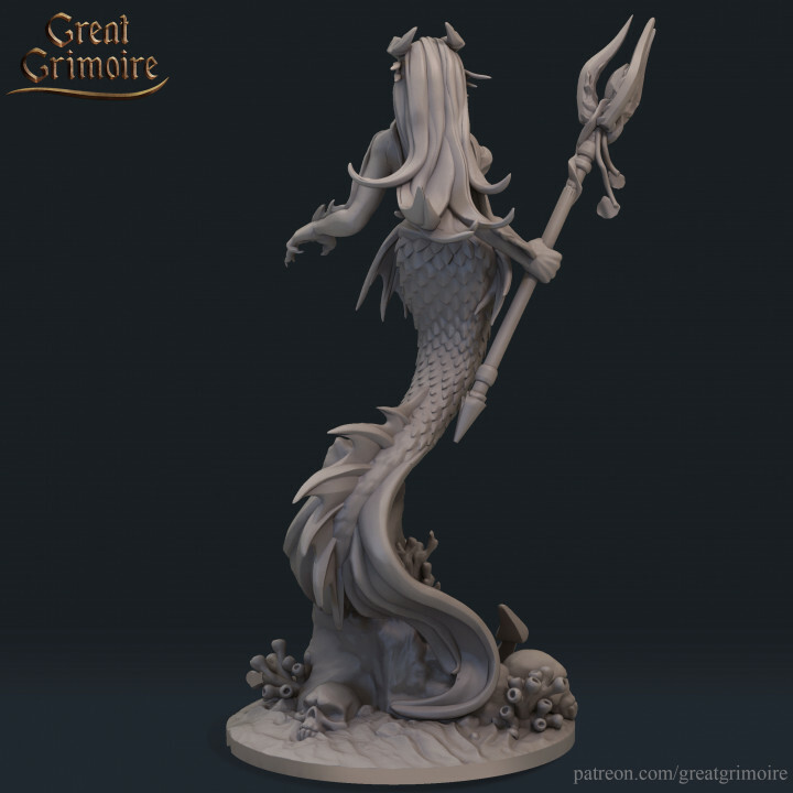 Siren Miniature | D&D DnD | RPG | Mini