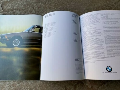 1978 BMW 733i Original Sales Brochure