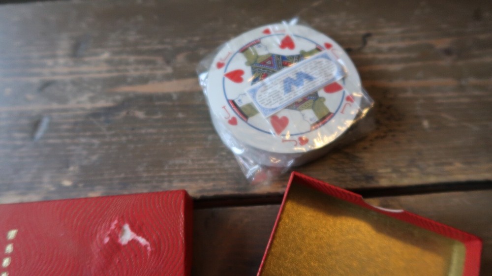 SEALED NEVER OPENED Vintage 1950's Rondo Circular Playing Cards Waddingtons