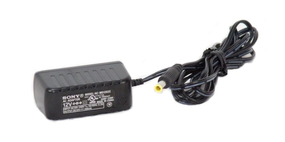 Sony AC-MS1202C 12V Ac Adapter - Original Genuine OEM