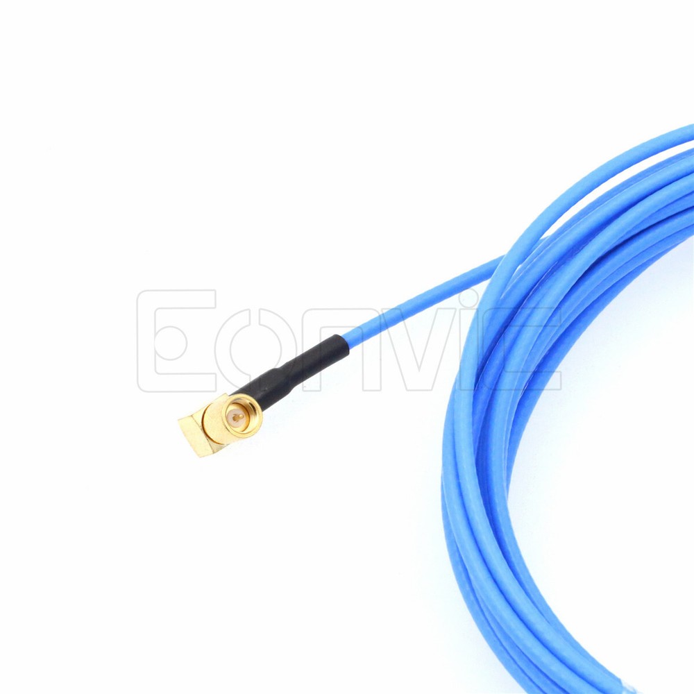 Right Angle Microdot 10-32 to BNC Coax Cable Accelerometer Vibration Test Sensor