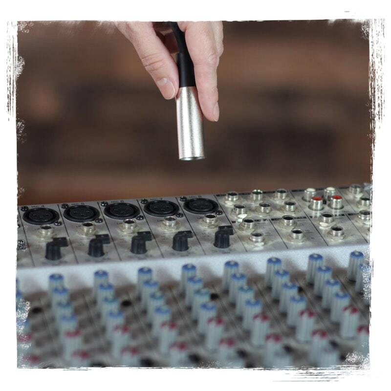 XLR Microphone Cables 6 PACK - 20Ft Wire Mic Cord Studio Patch Mixer Pro Audio